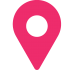 location icon pink location icon pink